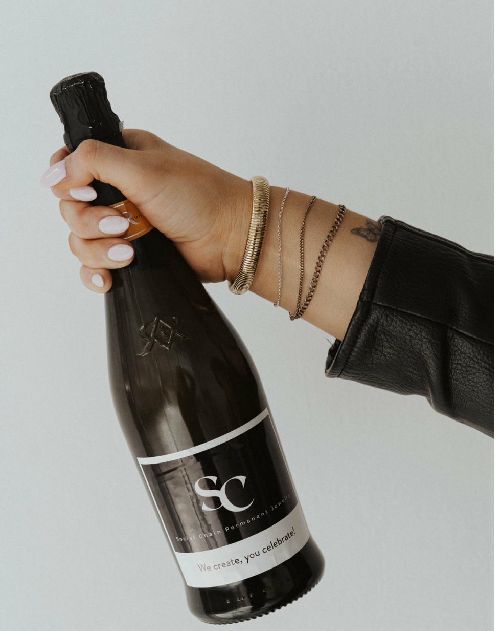 Corporate team event permanent jewelry Seattle